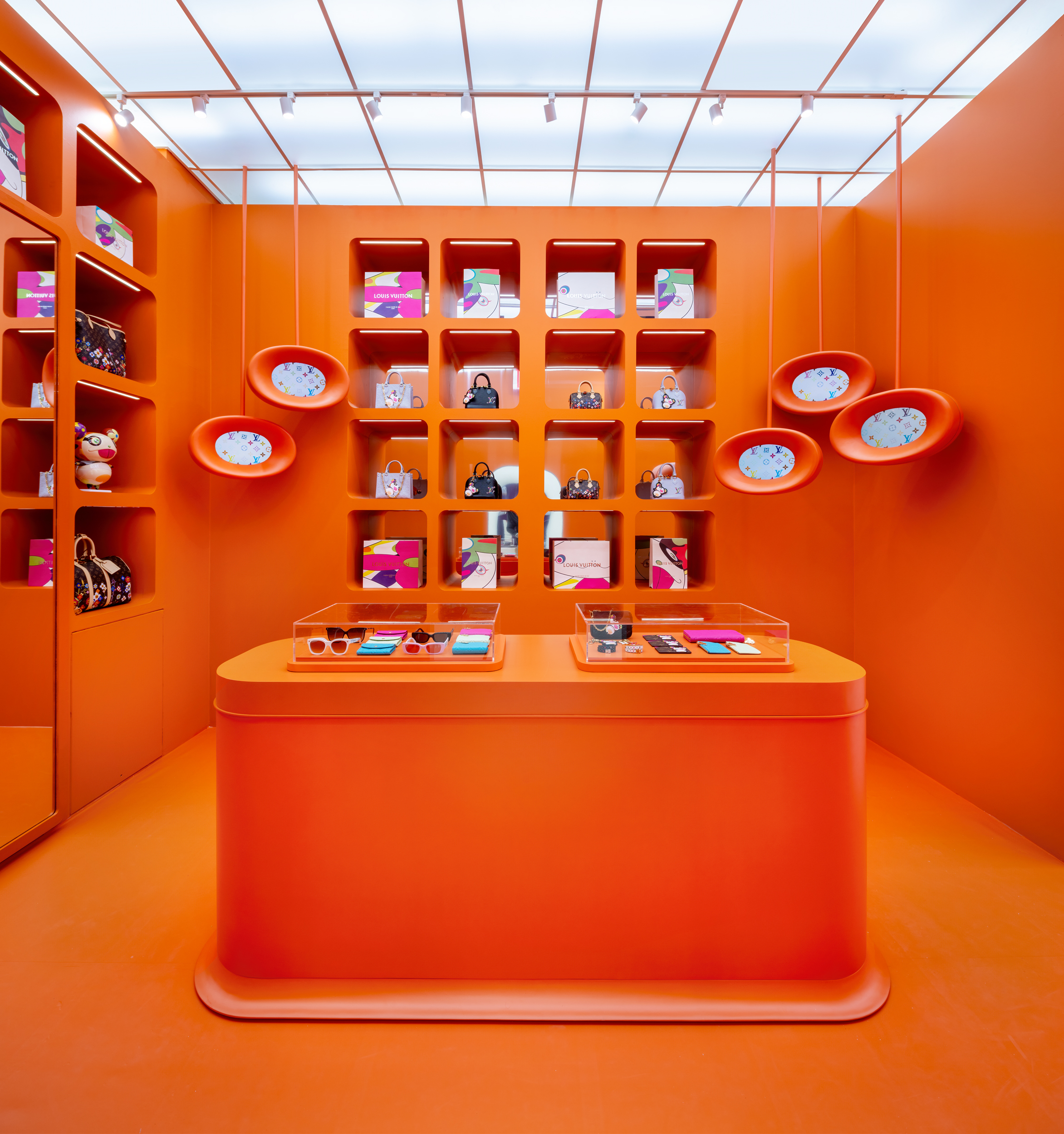 Louis Vuitton x Murakami Celebrated with Soho Pop-Up