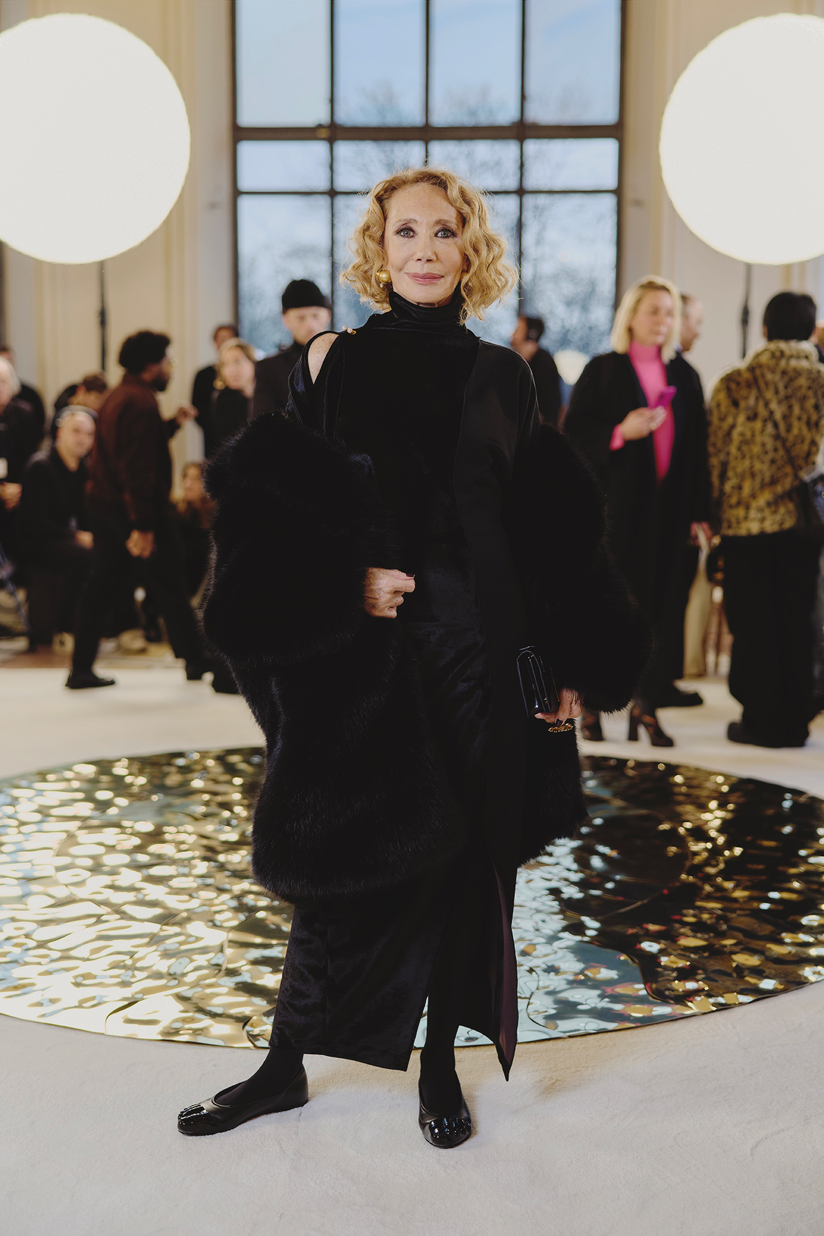 Marisa Berenson at Schiaparelli Spring/Summer 2025 Show