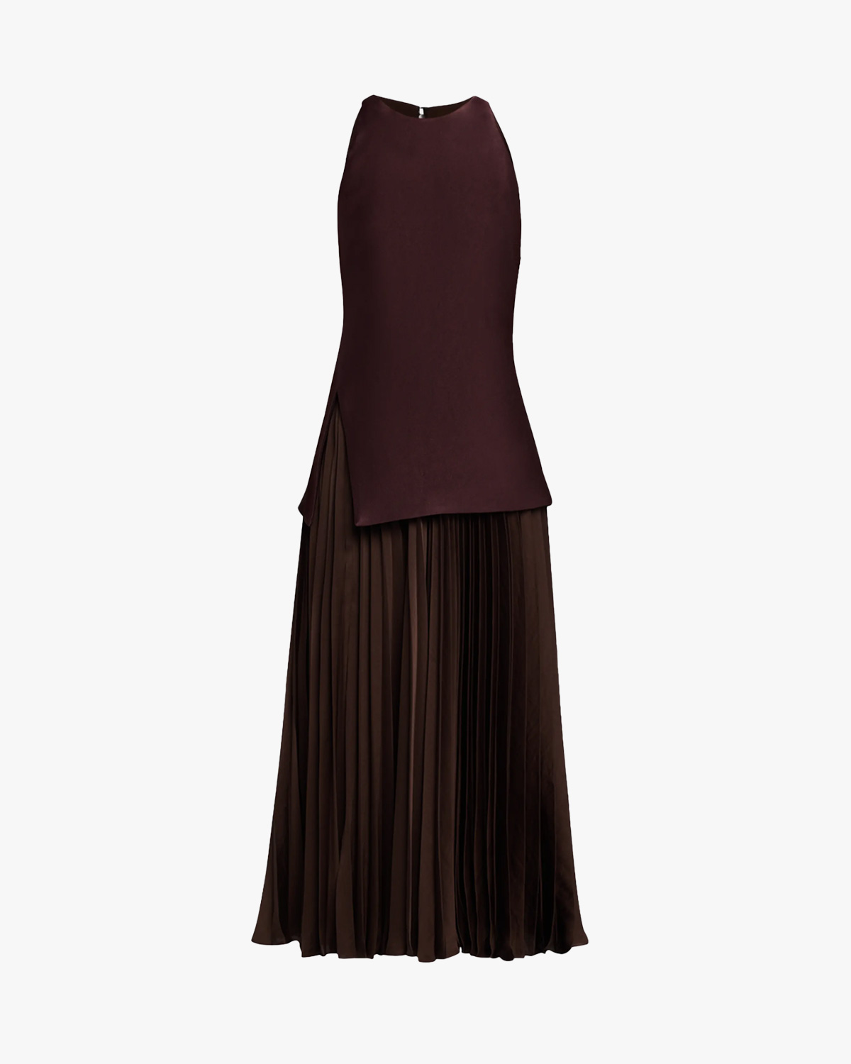 A.L.C. Willow Sleeveless Pleated Maxi Dress