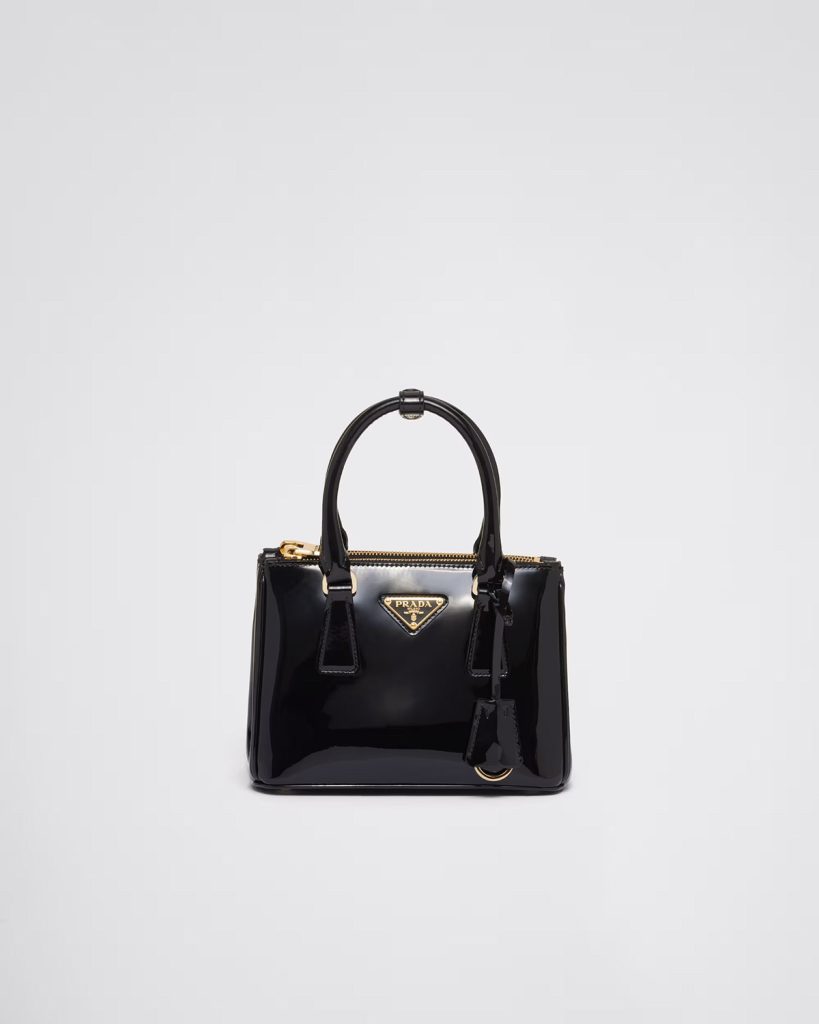 Prada Galleria patent leather mini bag