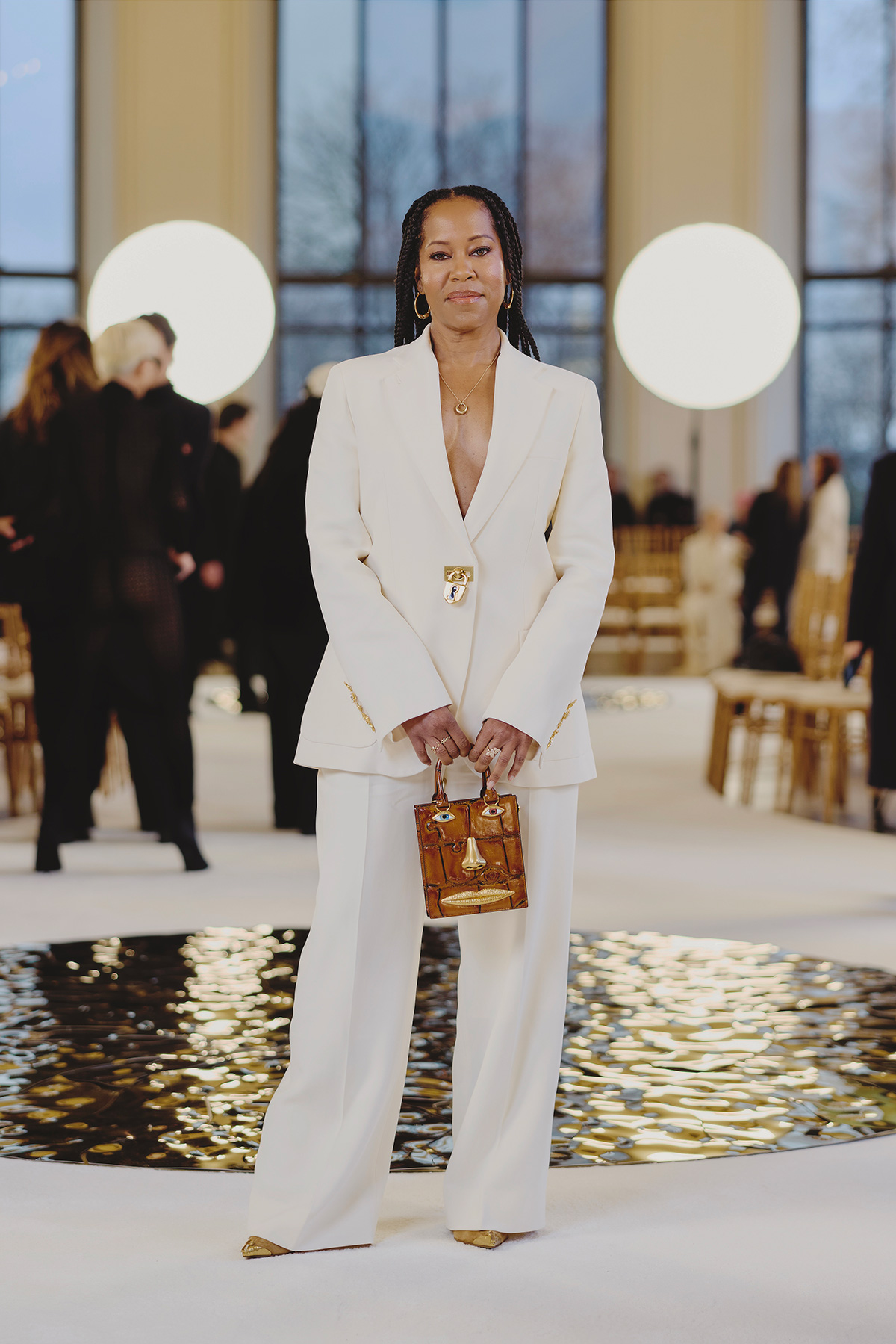 Regina King at Schiaparelli Spring/Summer 2025 Show