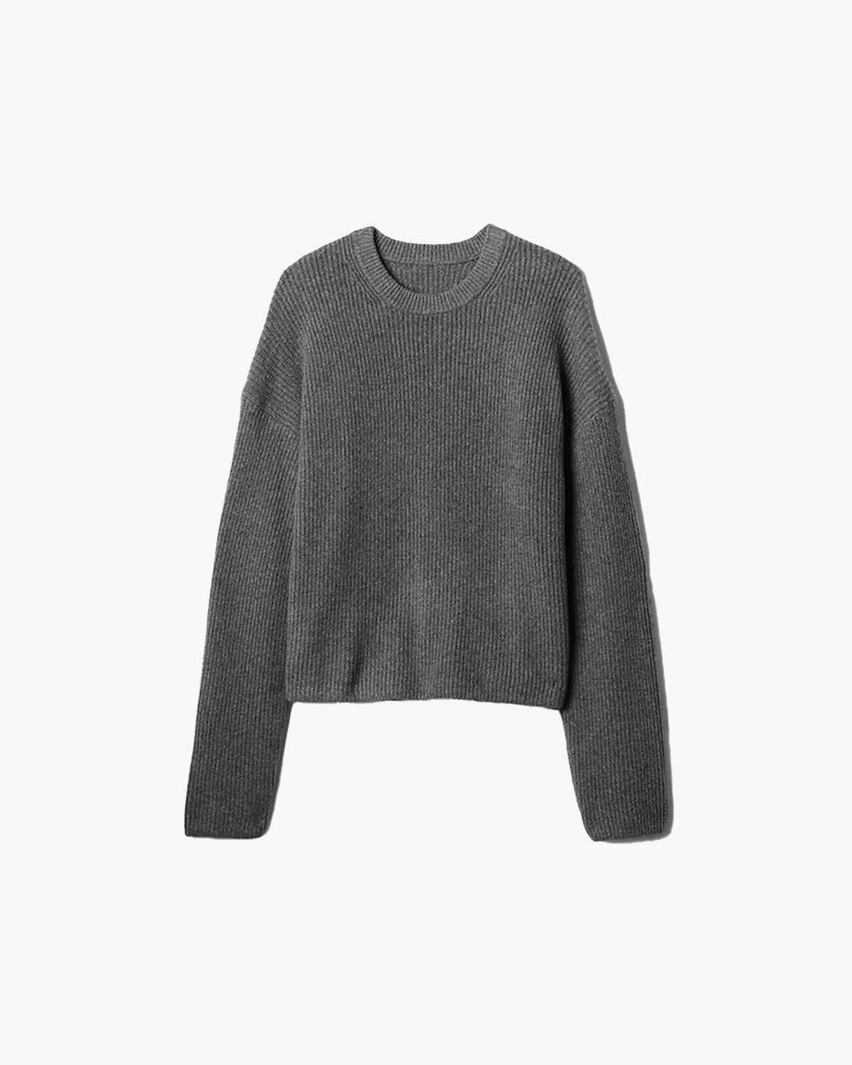 Gap CashSoft Shaker-Stitch Crewneck Sweater