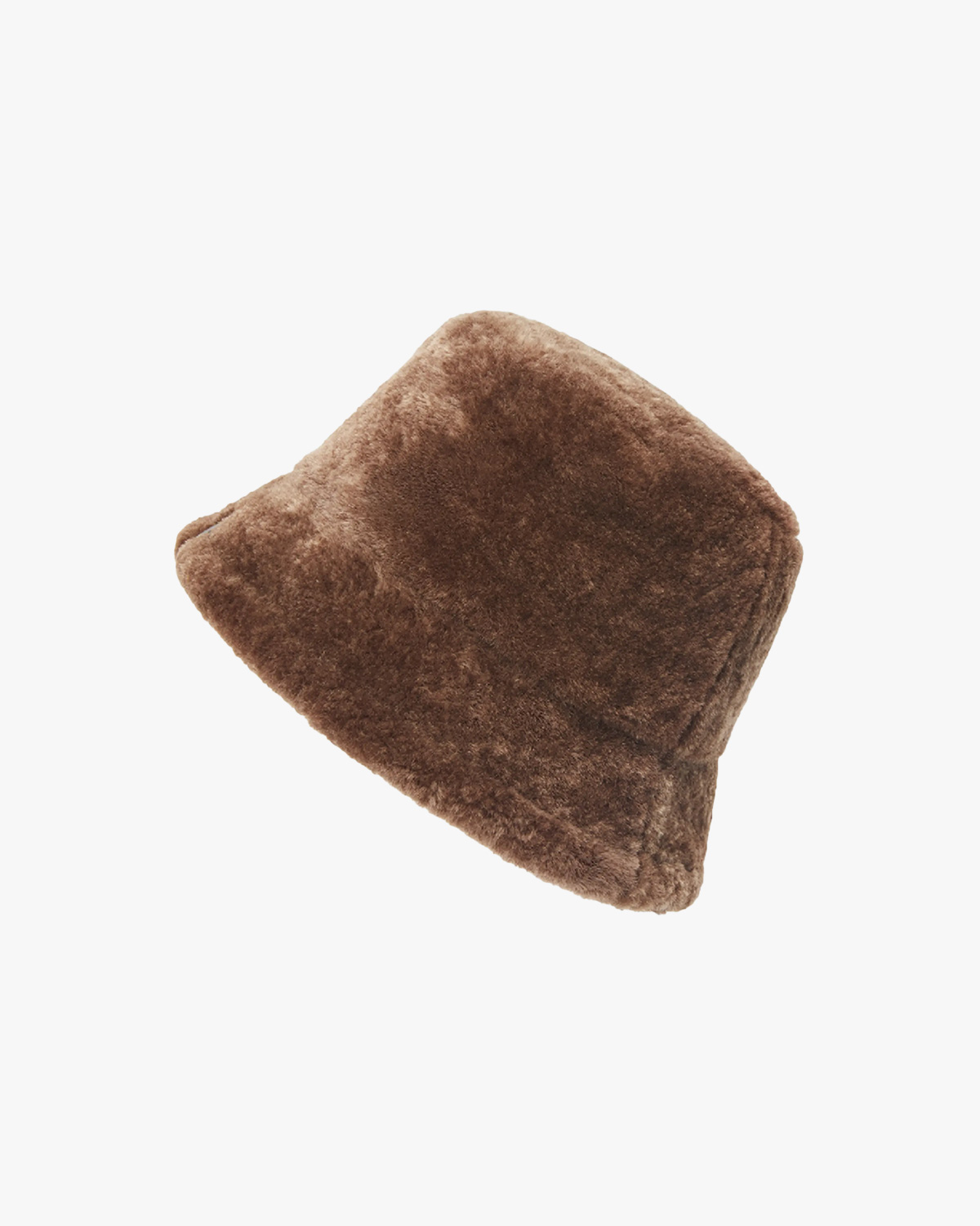 Loewe Sheep Shearling Fur Bucket Hat