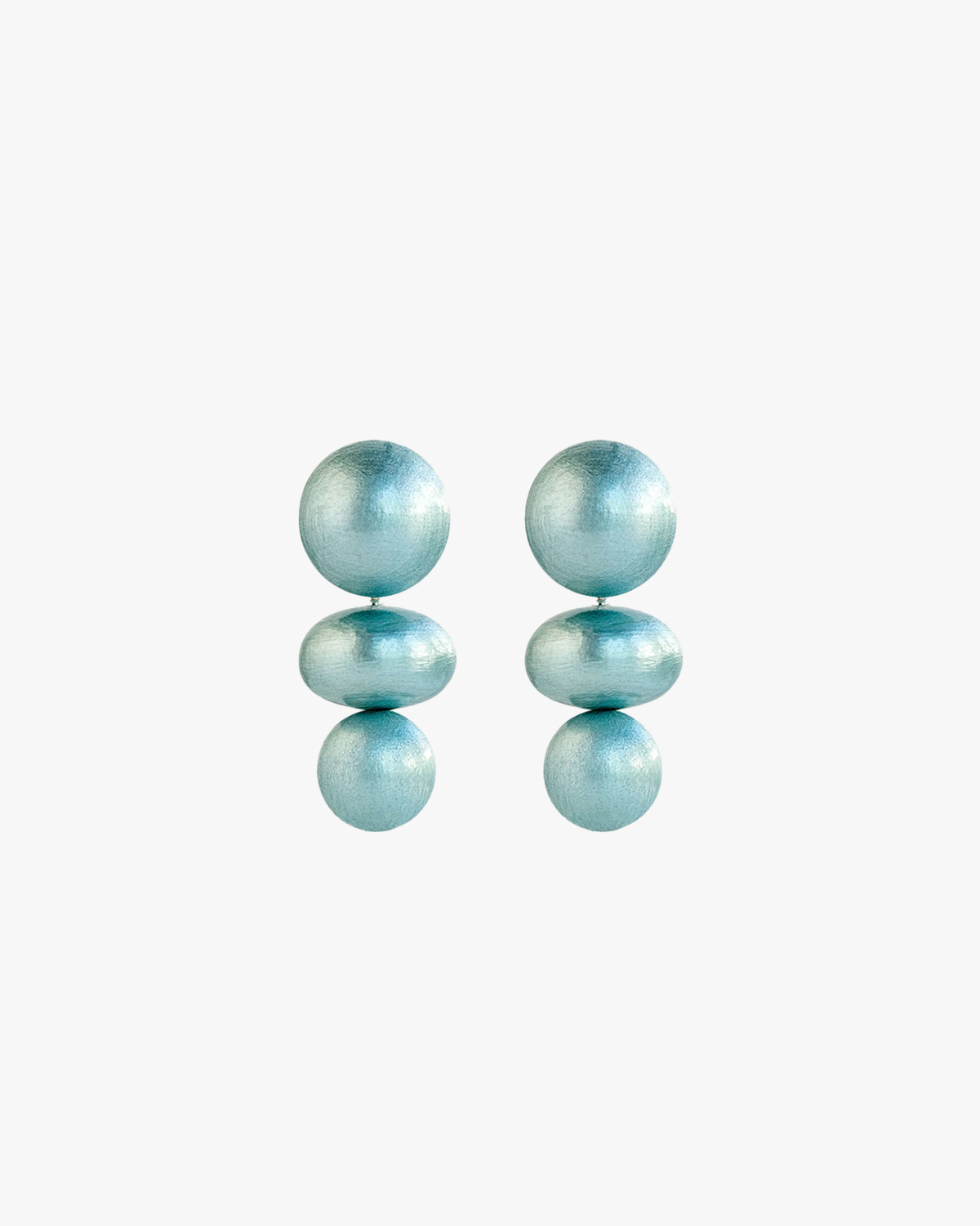 Saule Label Nola Aqua Blue Earrings