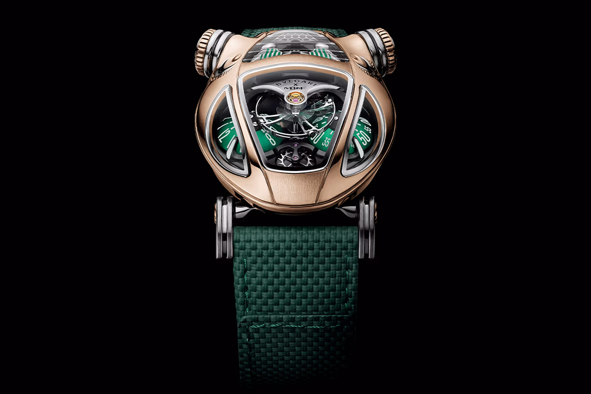 Bulgari x MB&F Serpenti Watch in green