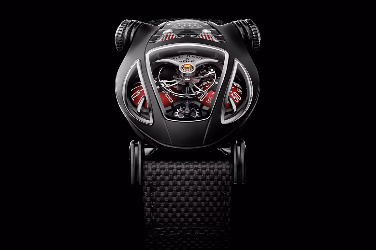 Bulgari x MB&F Serpenti Watch in black