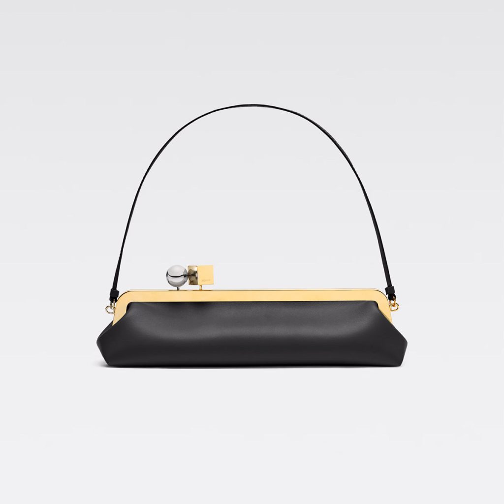 Jacquemus, The Salon Clutch in black color