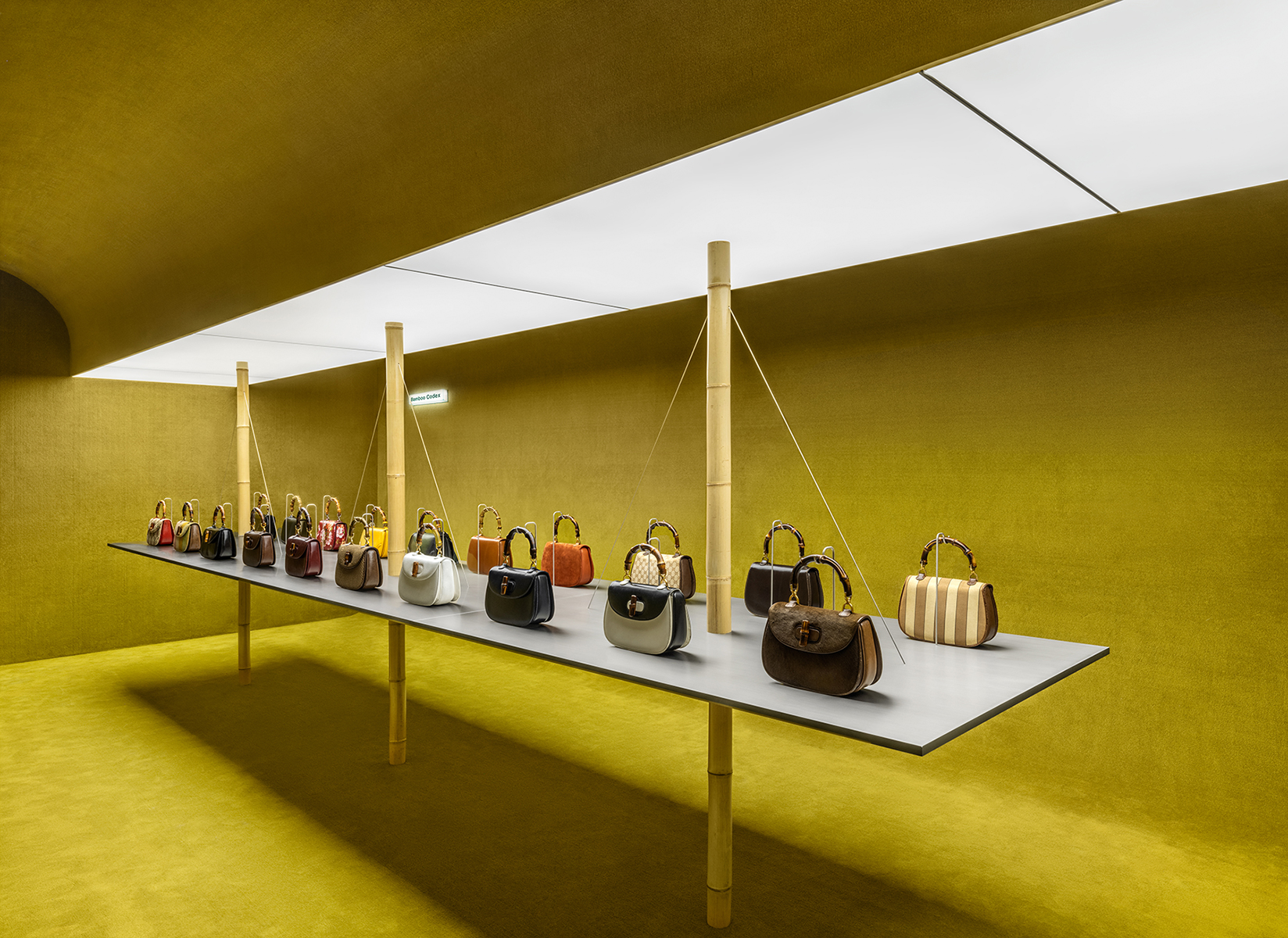 Gucci’s Bamboo Exhibition Arrives in Shanghai | Courtesy of Gucci