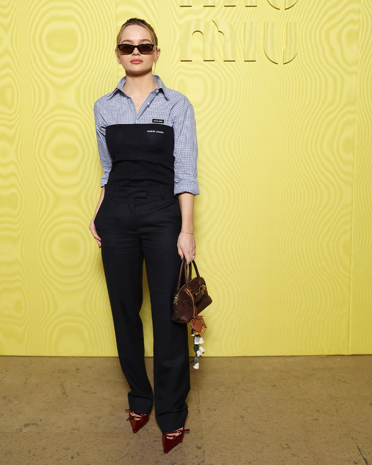 Joey King | Courtesy of Miu Miu