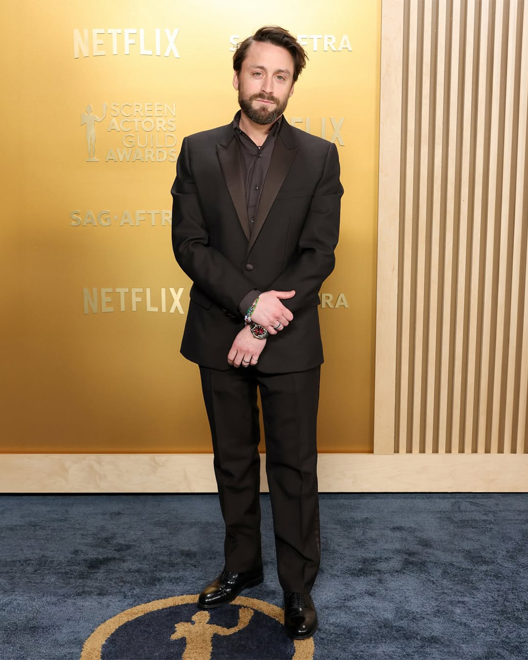 Kieran Culkin in Dior Men at the 2025 SAG Awards