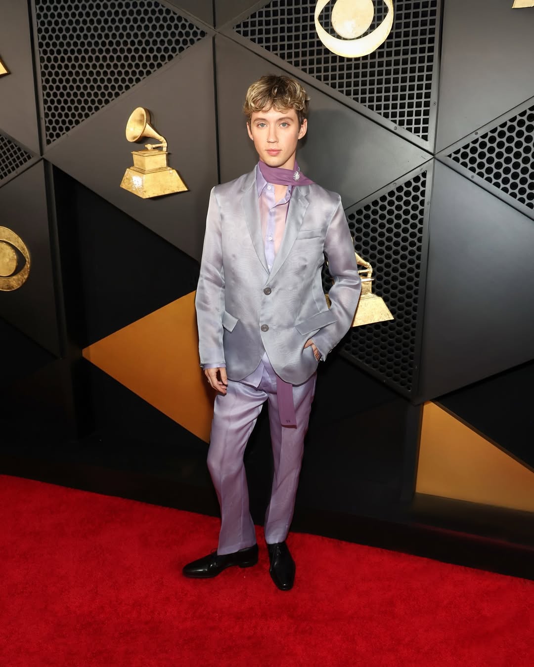 Troye Sivan in Prada at the 2025 Grammy Awards