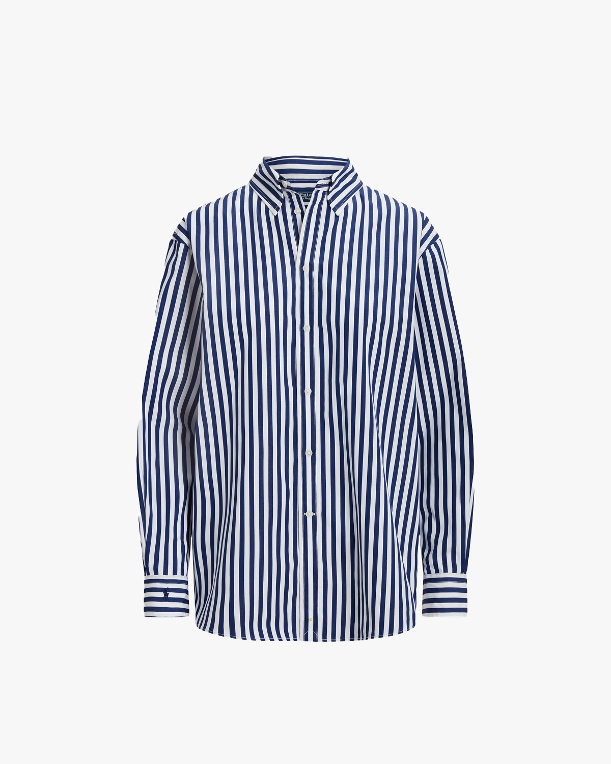 Ralph Lauren Oversize Fit Striped Cotton Shirt