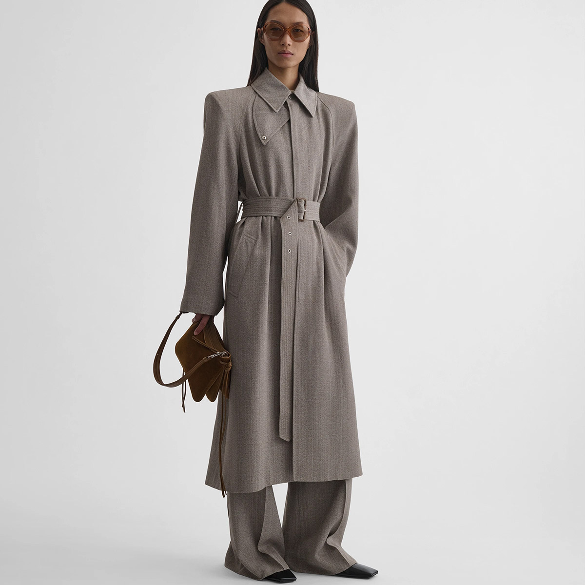 Phoebe Philo’s Sharp Shoulder Coat