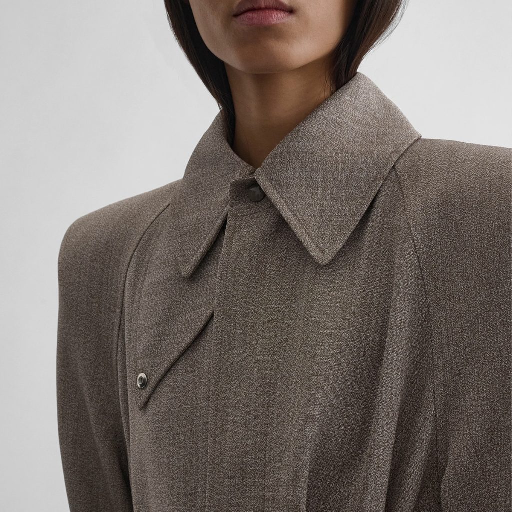 Phoebe Philo’s Sharp Shoulder Coat