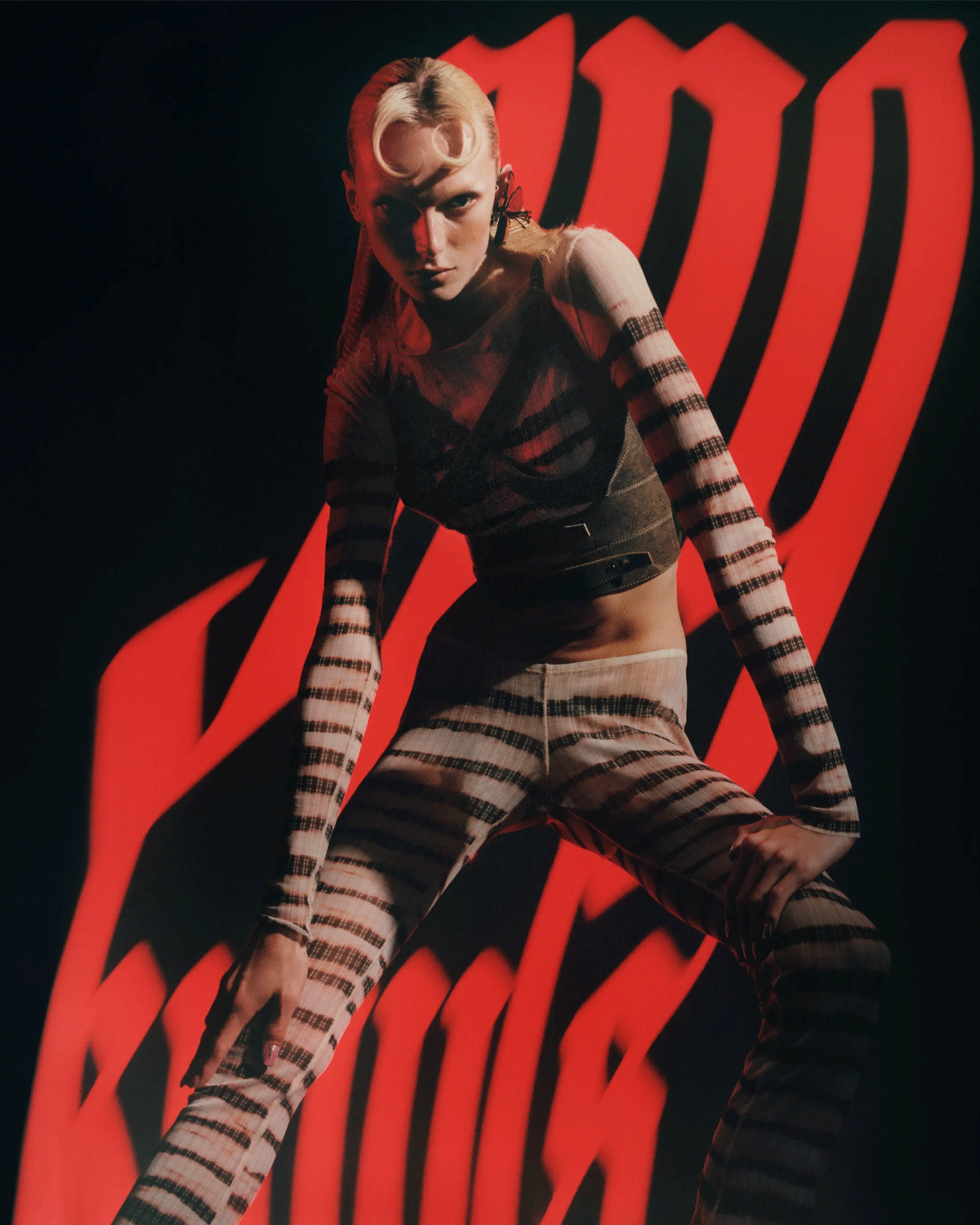 Alex Consani JPG x KNWLS Campaign