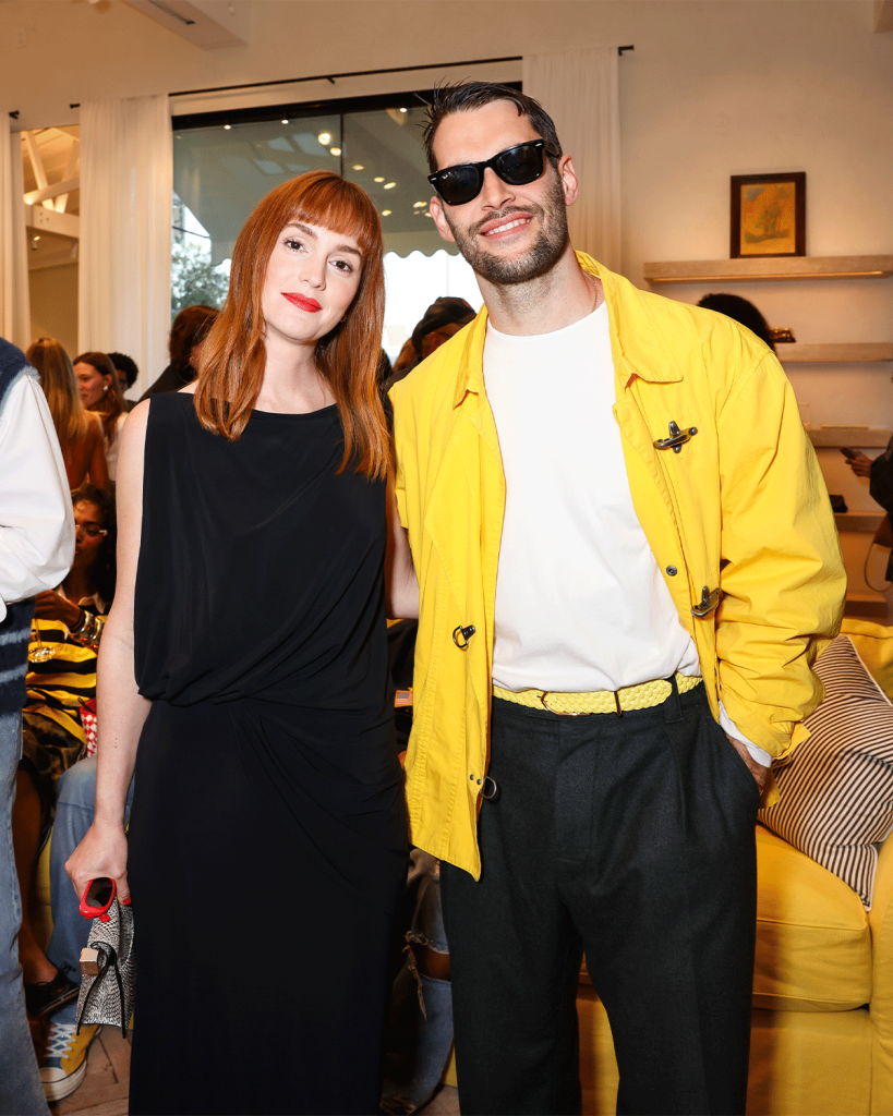 Leighton Meester, Simon Porte Jacquemus at Jacquemus LA Boutique Opening Cocktail