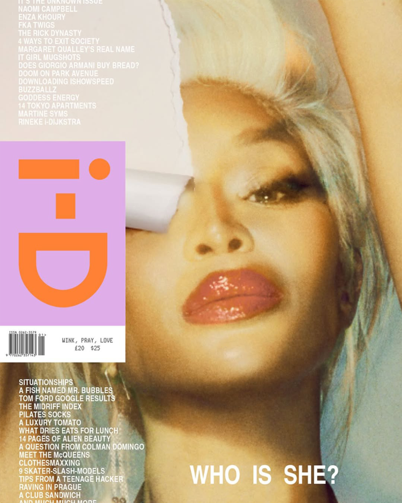 Naomi Campbell for i-D Magazine Styled by Law Roach