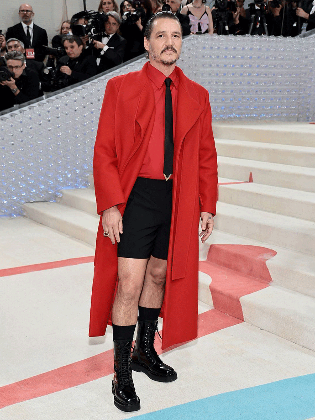 Pedro Pascal in Valentino at the 2023 Met Gala