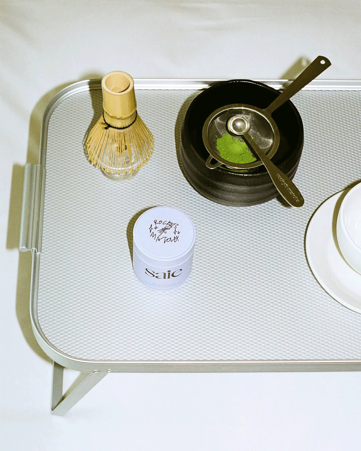 Saie x Rocky's Matcha Collab
