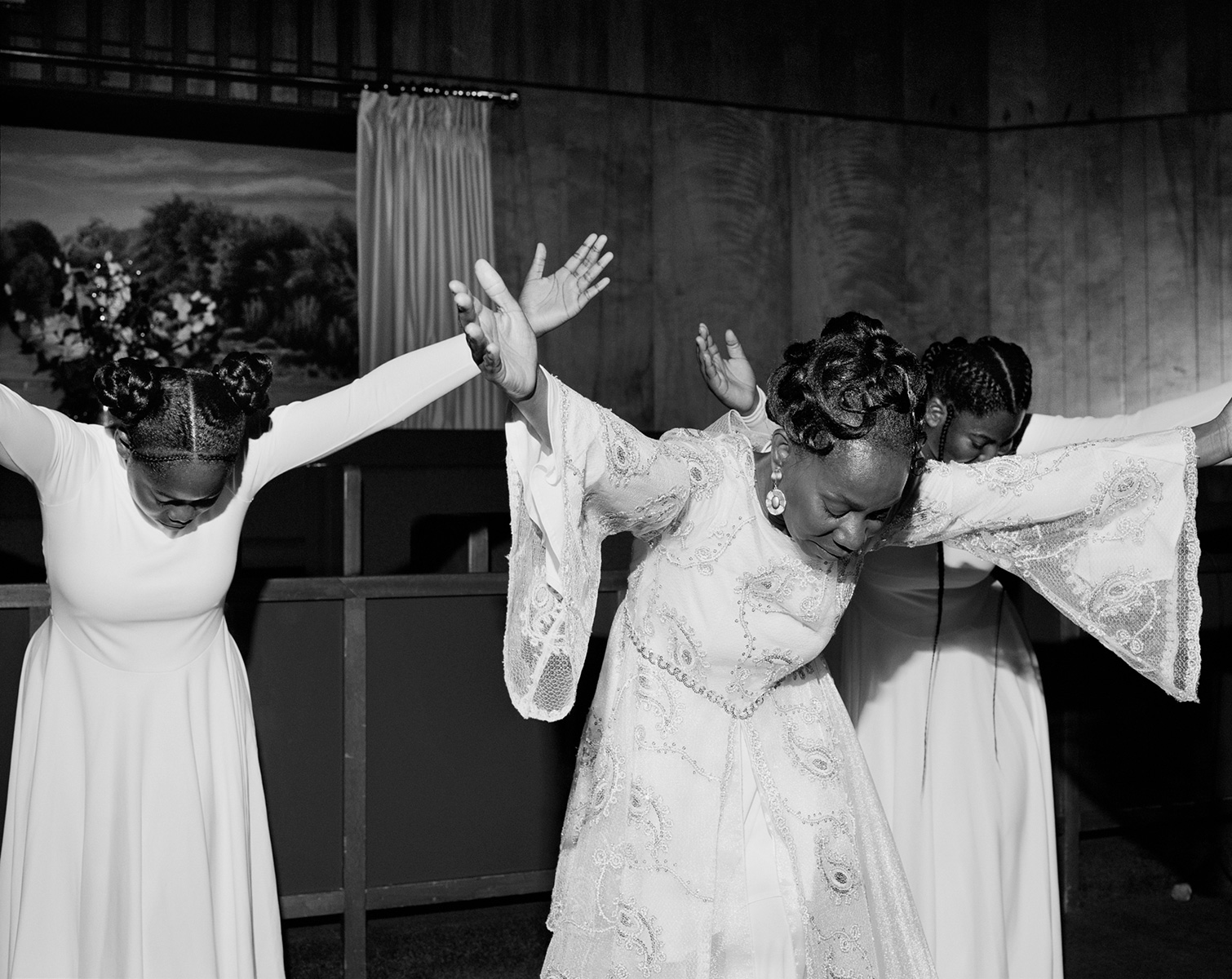 Praise Dancers, Edna, Texas, From the series "Hard Tack", 2020 | Courtesy of Howard Greenberg Gallery