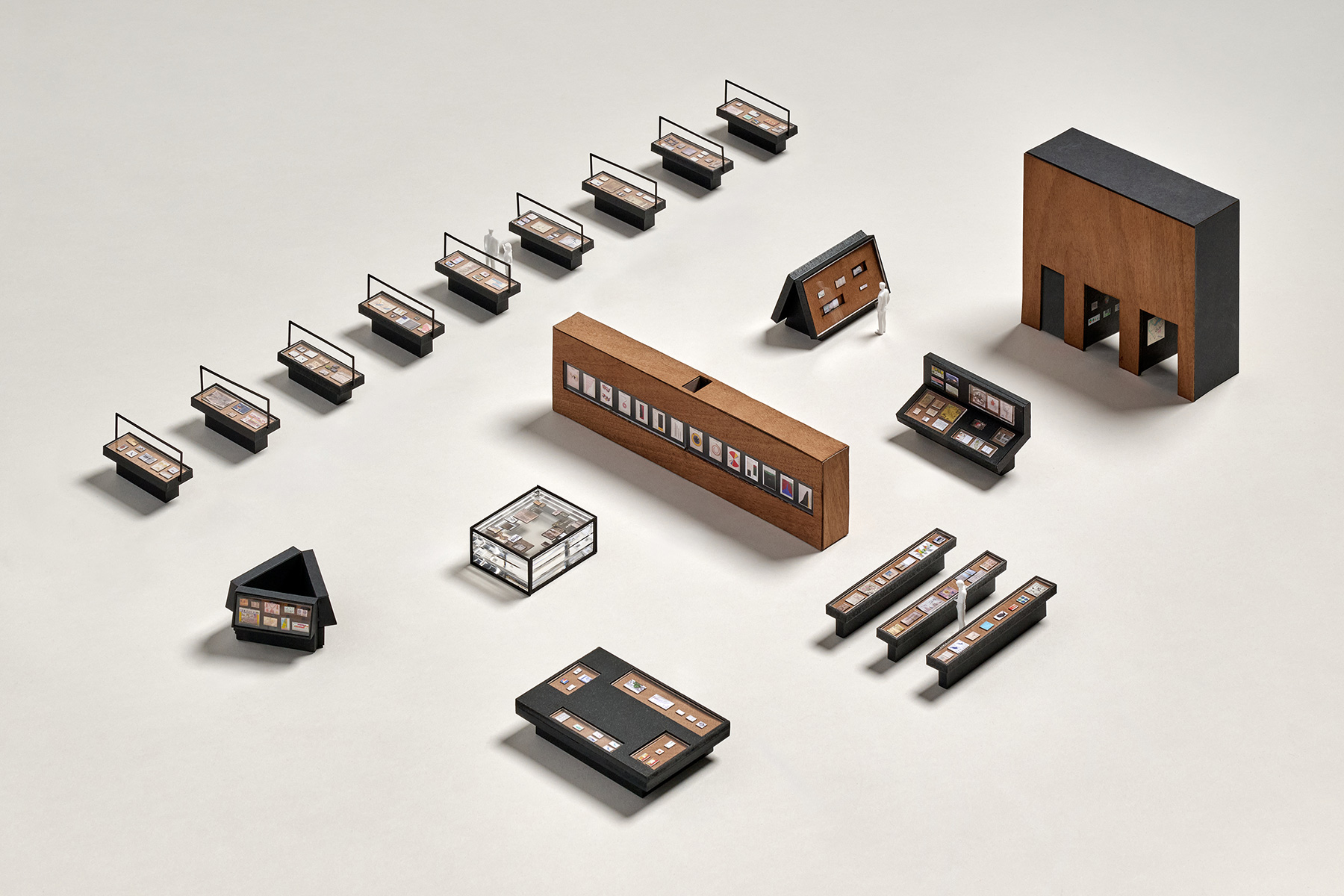 Model for the “Diagrams” exhibition, Ca’ Corner della Regina, Venice |
Courtesy of AMO/OMA, photo by Frans Parthesius