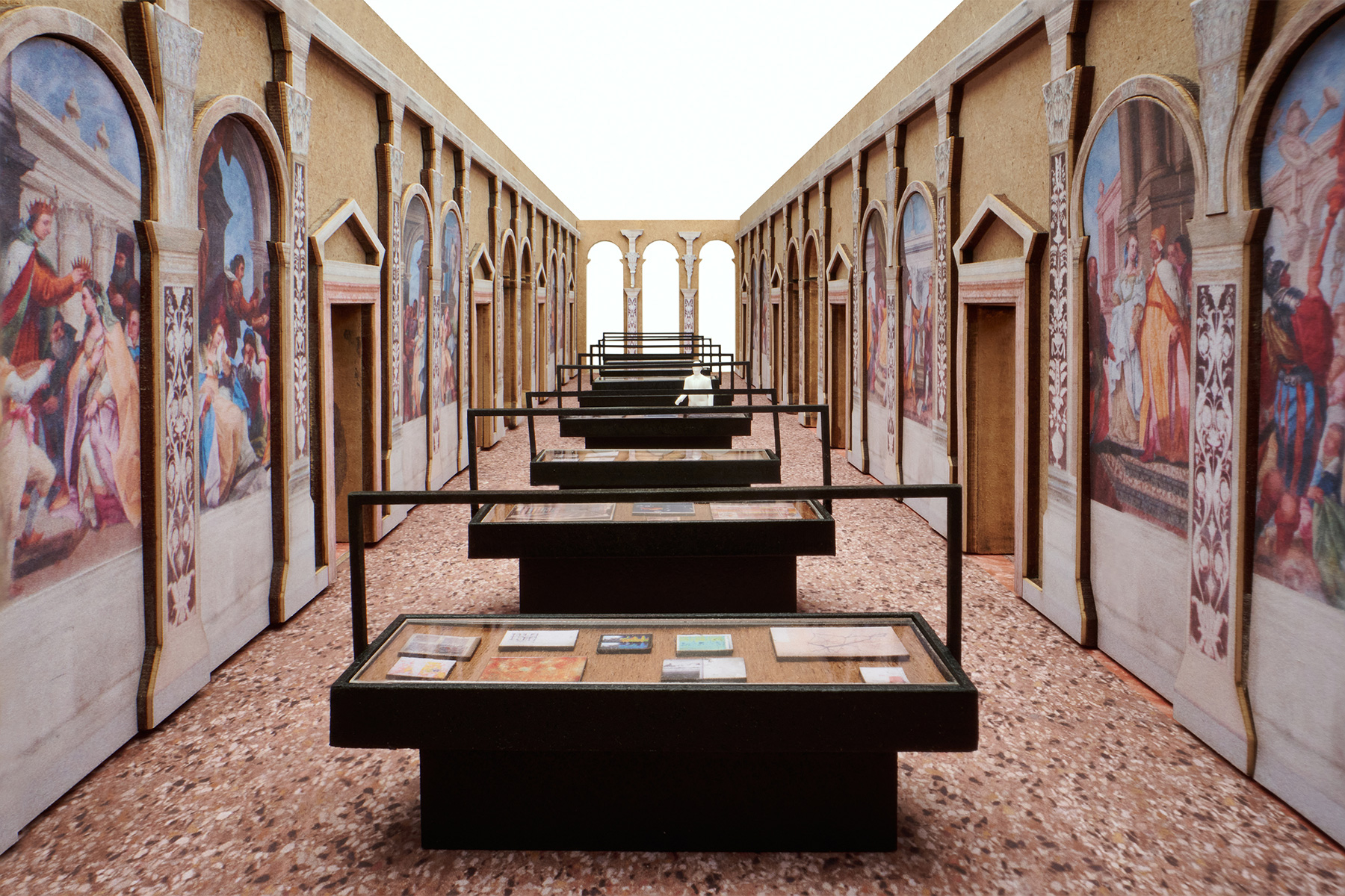 Model for the “Diagrams” exhibition, Ca’ Corner della Regina, Venice |
Courtesy of AMO/OMA, photo by Frans Parthesius