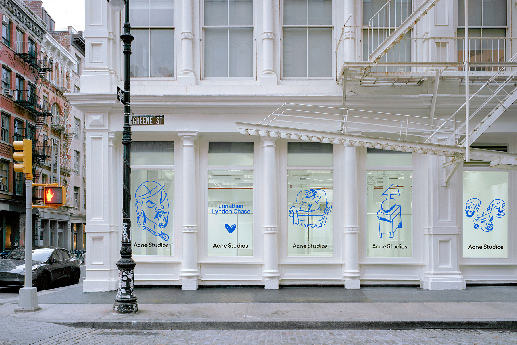 Acne Studios Presents New York Exhibition and Capsule with Artist Jonathan Lyndon Chase | Courtesy of Acne Studios
