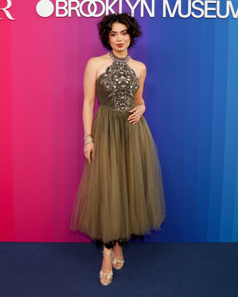 Auliʻi Cravalho at the Brooklyn Museum’s 2025 Artists Ball
