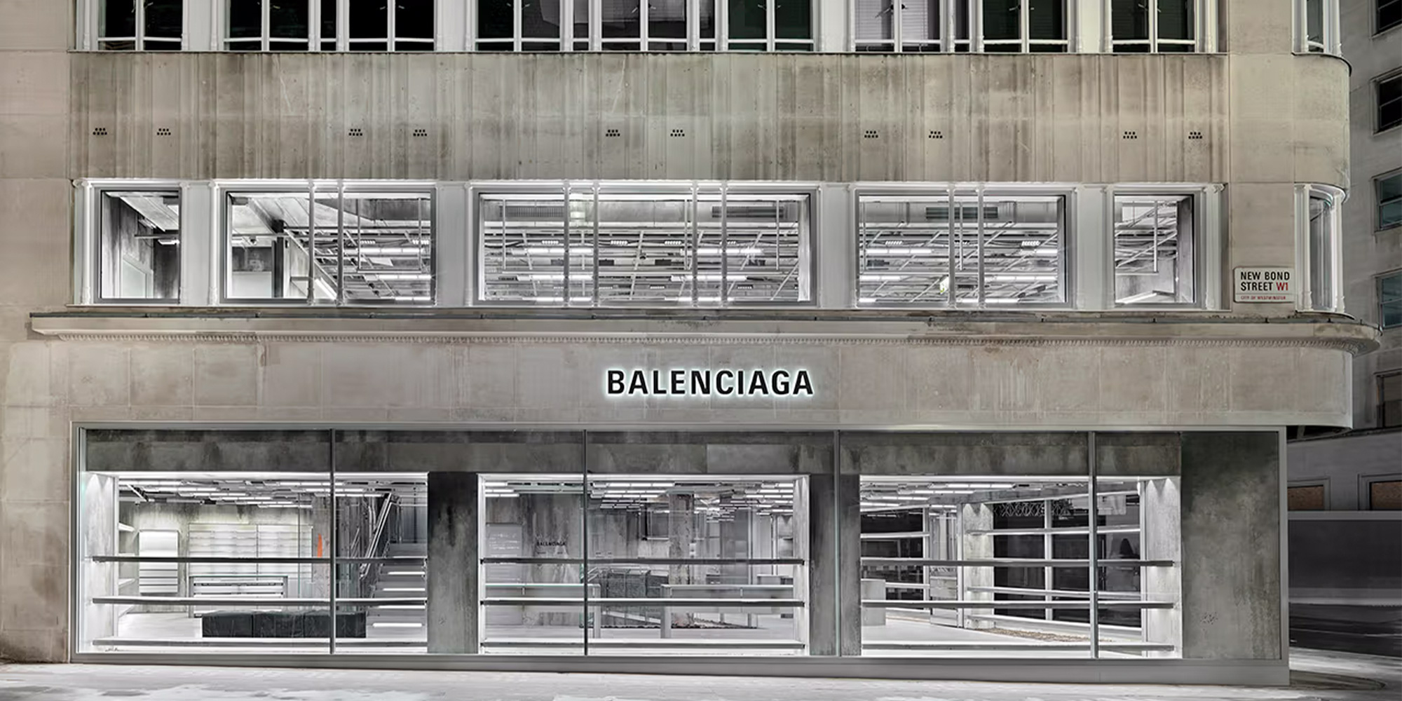 Balenciaga's London Flagship Store | Source: Balenciaga