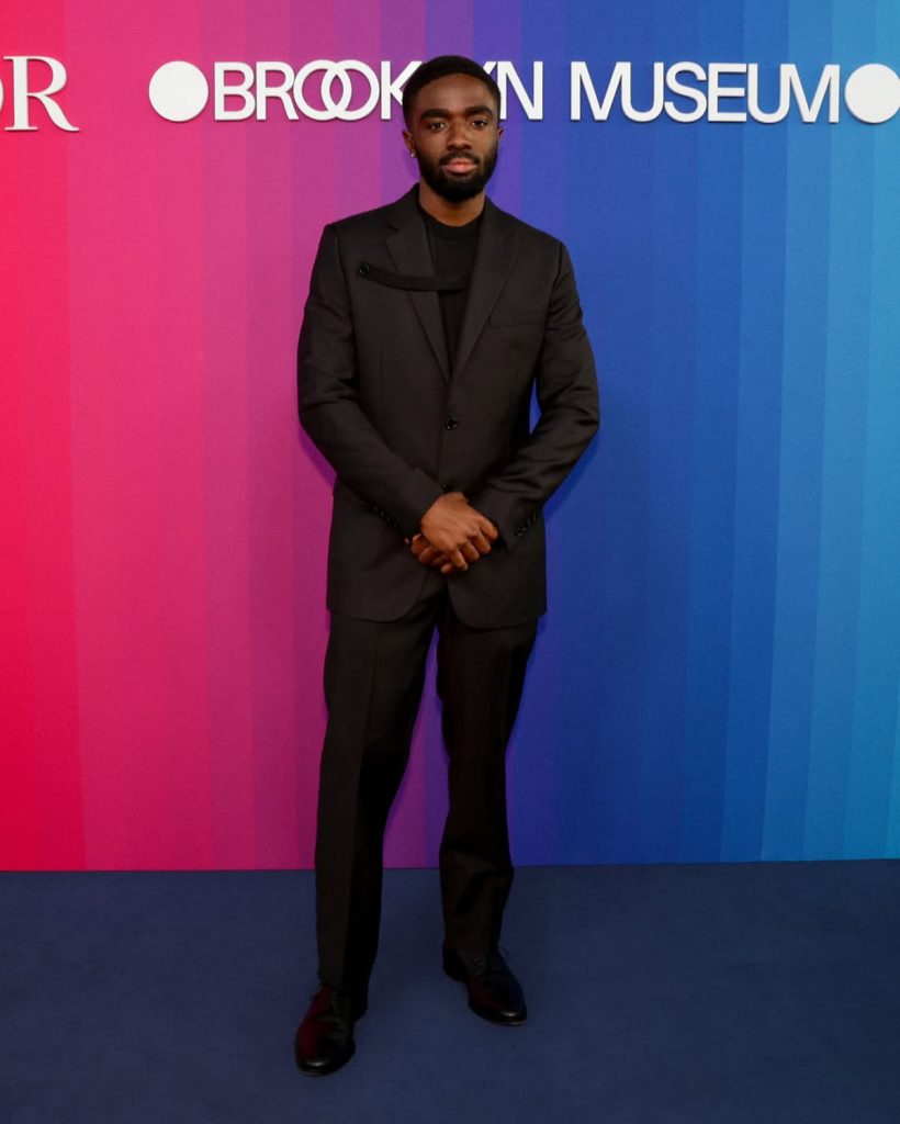 Caleb McLaughlin at the Brooklyn Museum’s 2025 Artists Ball