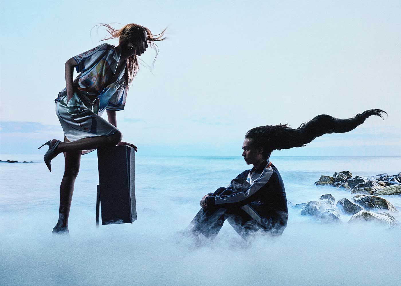 Casablanca’s Pre-Fall 2025 Campaign Is an Ultra-Modern Tokyo Dreamscape
