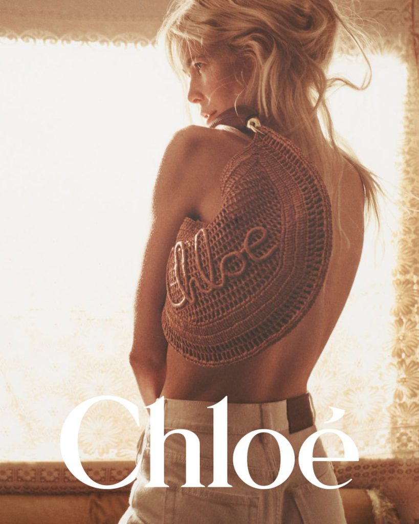 Claudia Schiffer for Chloé 2025