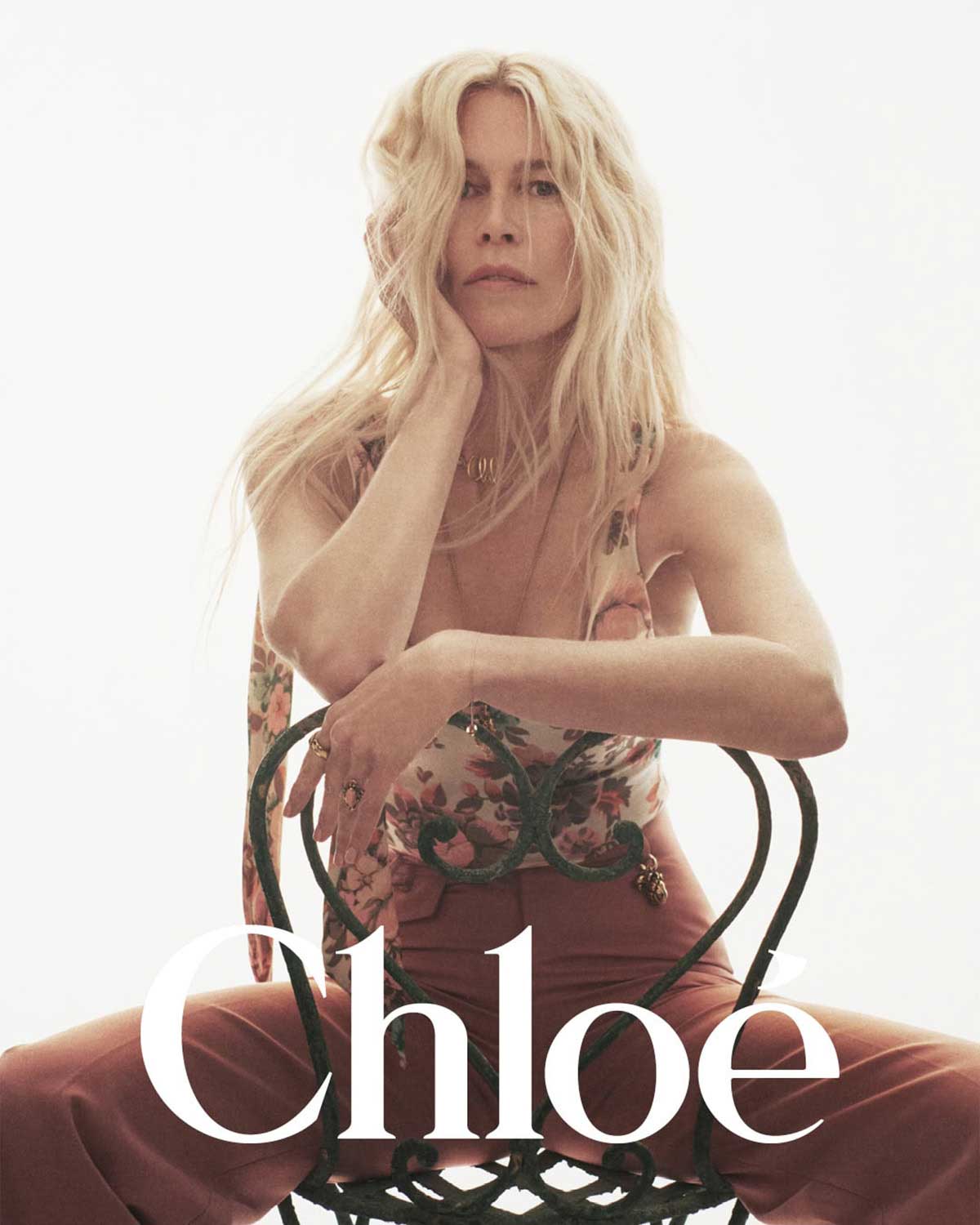 Claudia Schiffer for Chloé 2025
