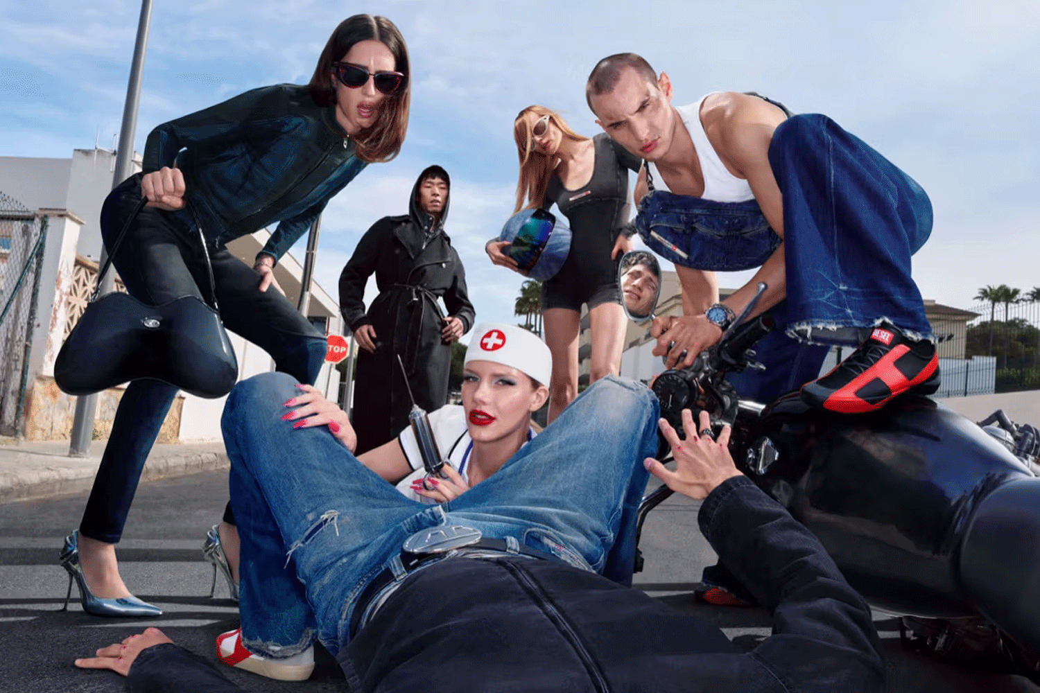 Diesel Takes Denim "from the Cradle to the Grave" for Fall 2025