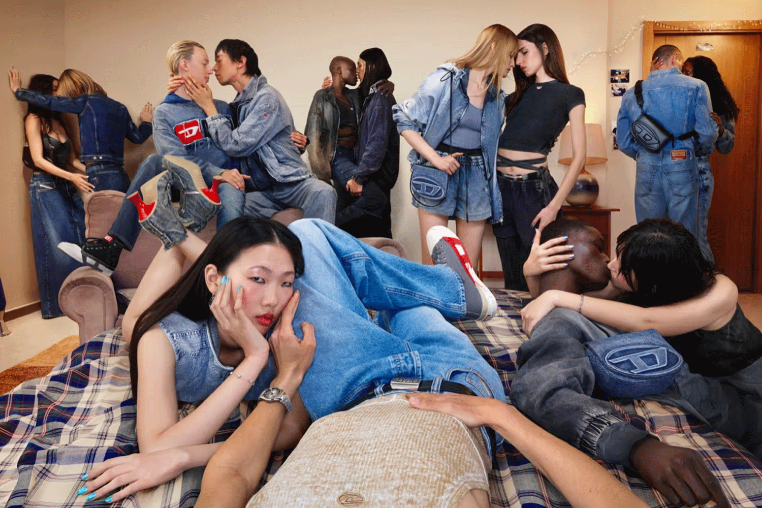 Diesel Takes Denim "from the Cradle to the Grave" for Fall 2025