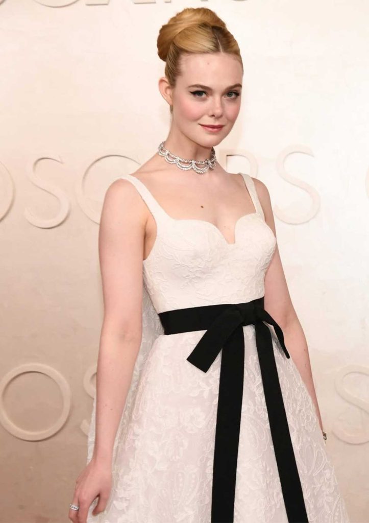 Elle Fanning at the 2025 Oscars