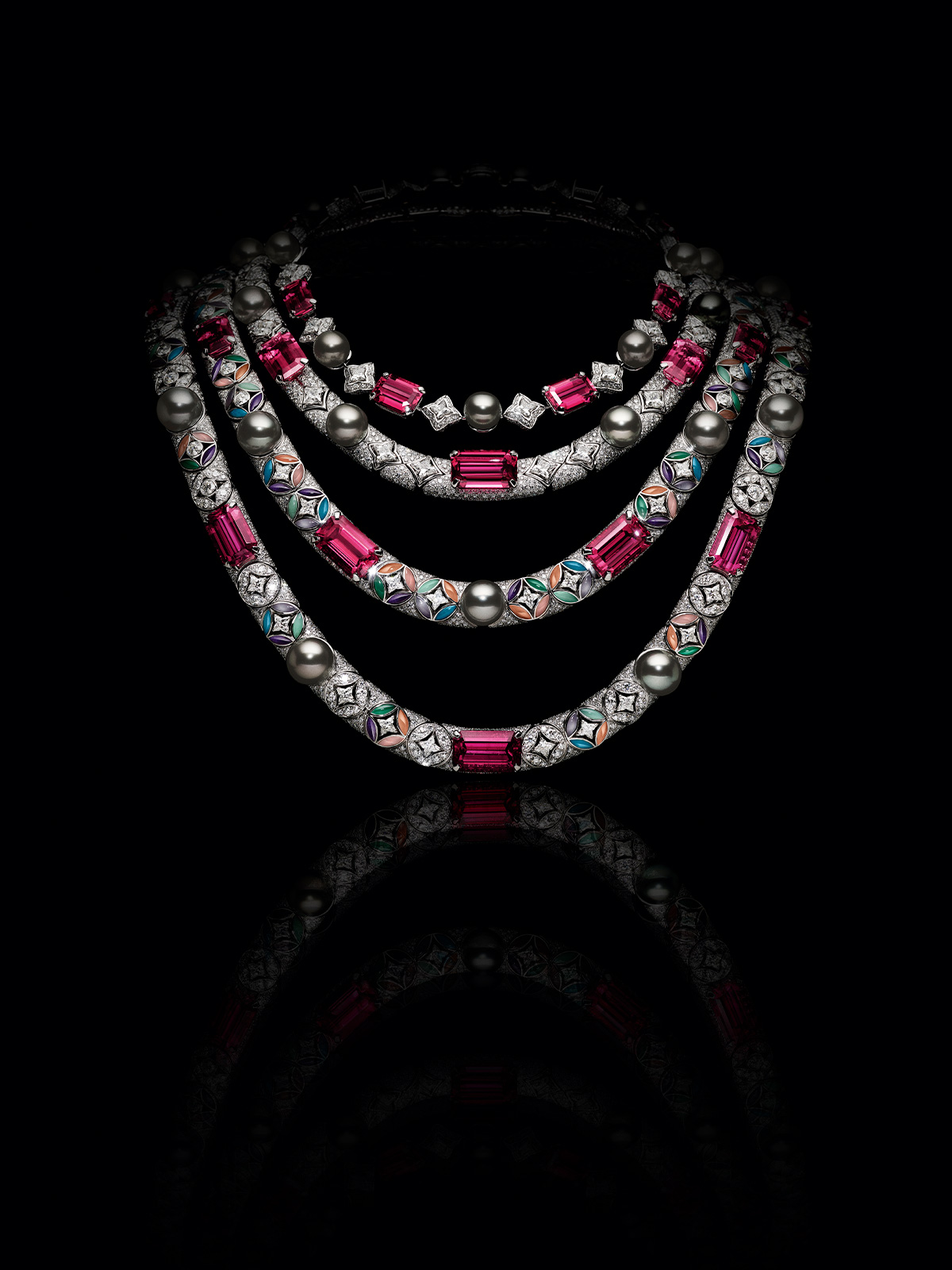 Louis Vuitton Virtuosity High Jewelry collection, The World of Creativity, Florescence | Courtey of Louis Vuitton