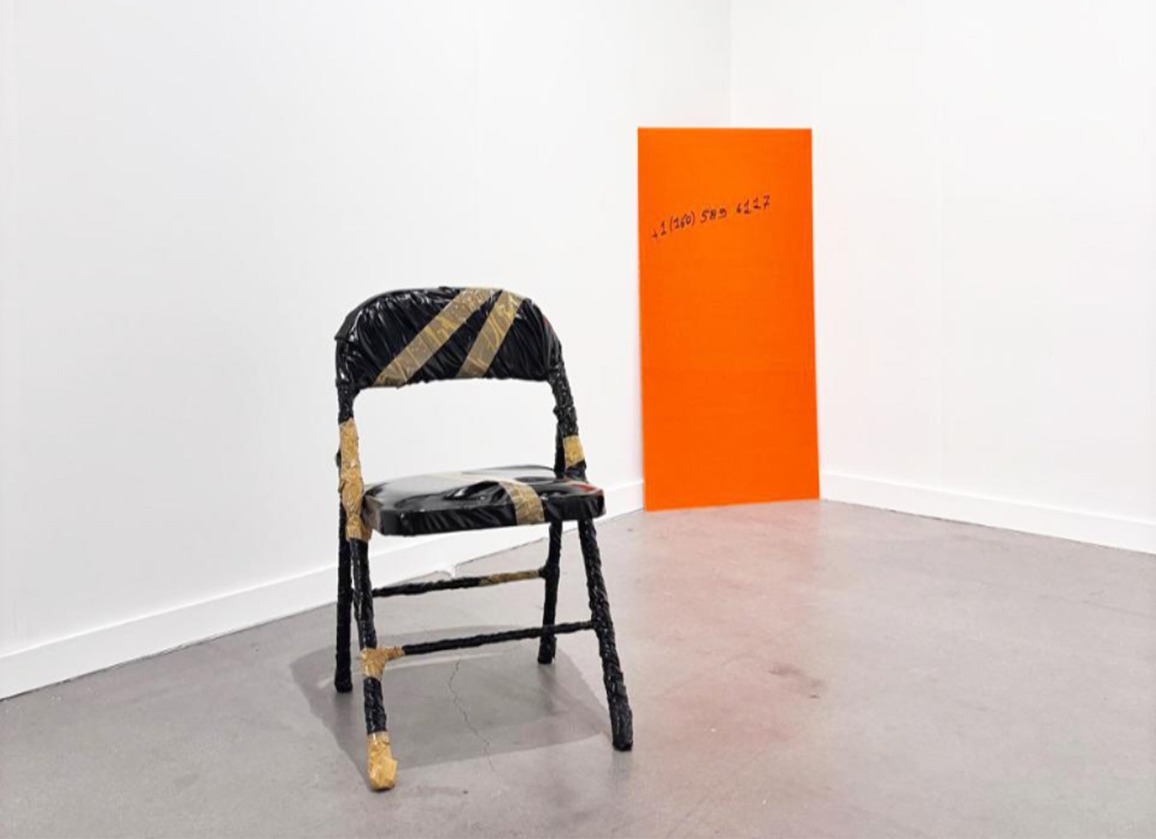 P. Staff, On My Death Bed / An Opus On Love / On Venus (telephone), 2025 | Source: Galerie Sultana