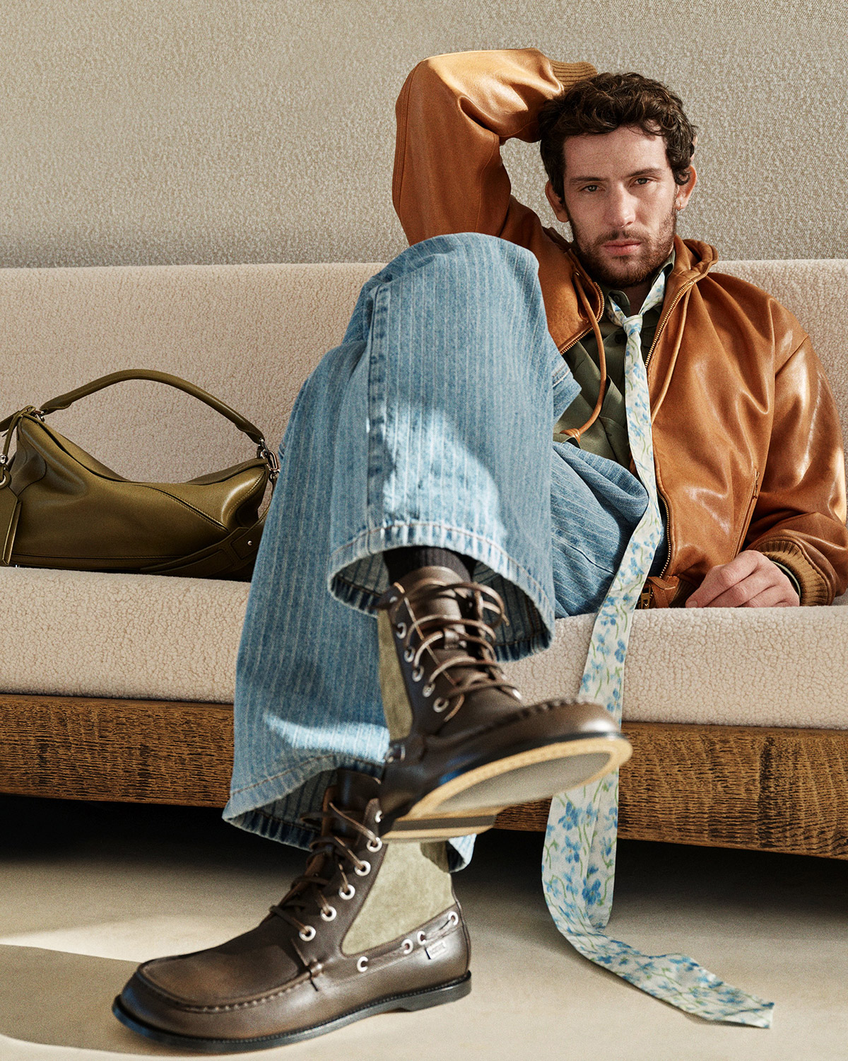 Josh O’Connor for Loewe’s Fall Campaign