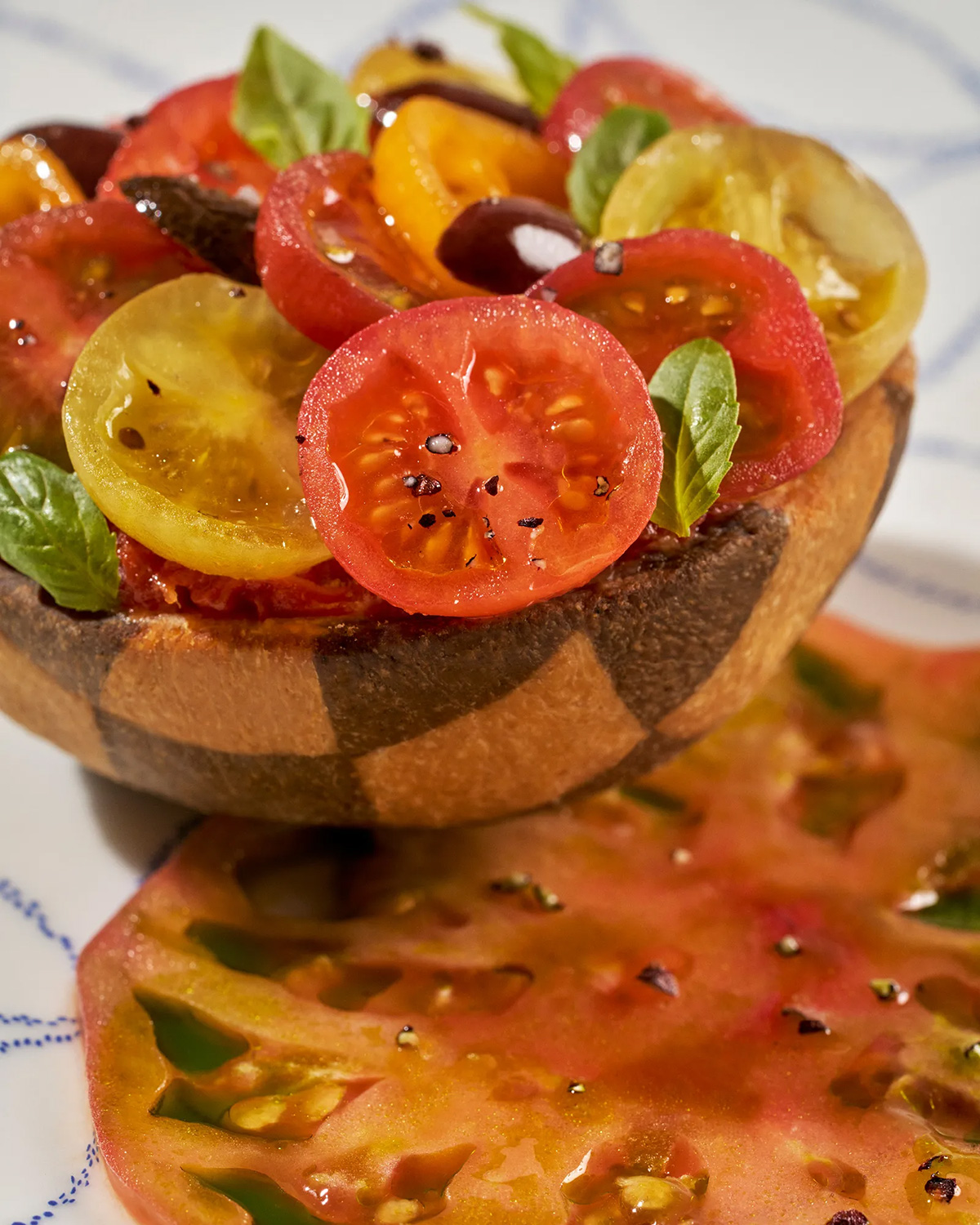 A dish by Arnaud Donckele from Louis Vuitton’s summer restaurant in Saint-Tropez | Source: Louis Vuitton