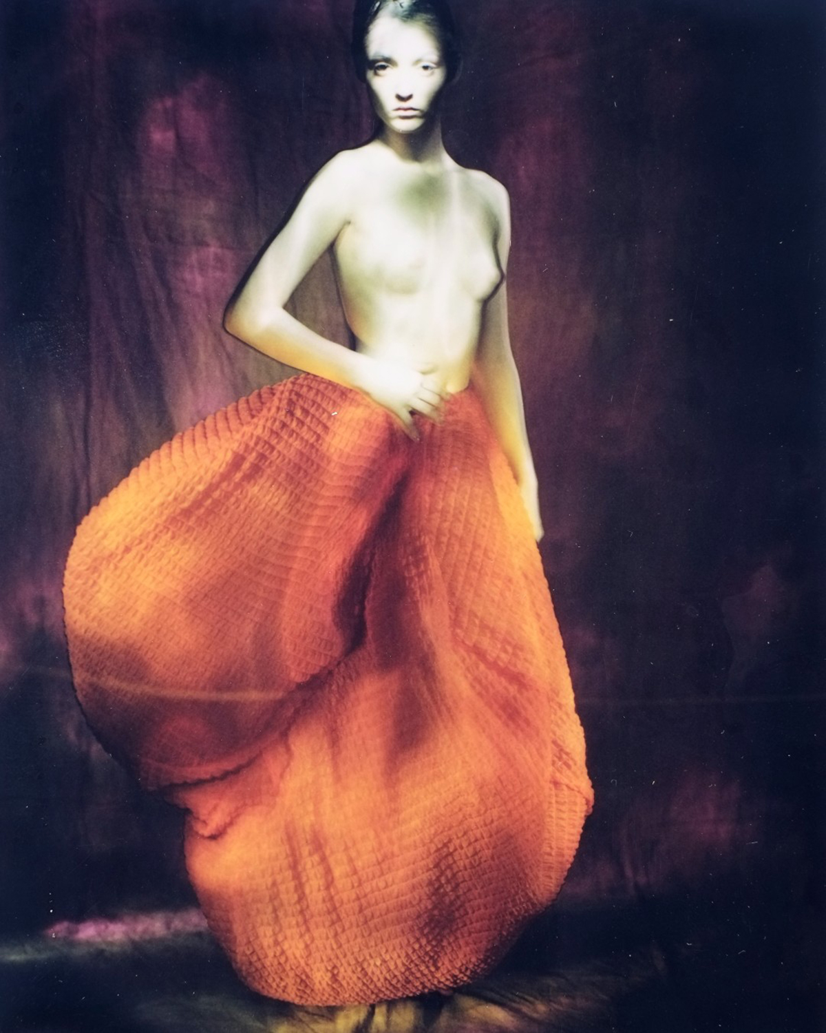 Audrey, Comme des Garçons, Paris, 1996 | Photography by Paolo Roversi | Source: Thames & Hudson