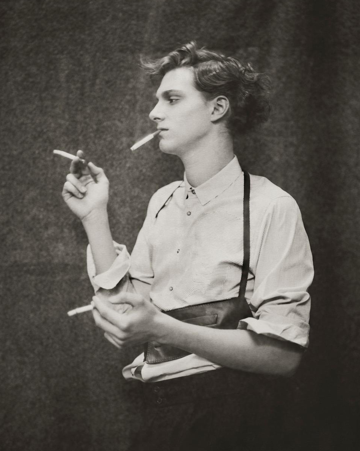 Jérôme Clark, Uomo Vogue, Paris 2005 | Photography by Paolo Roversi