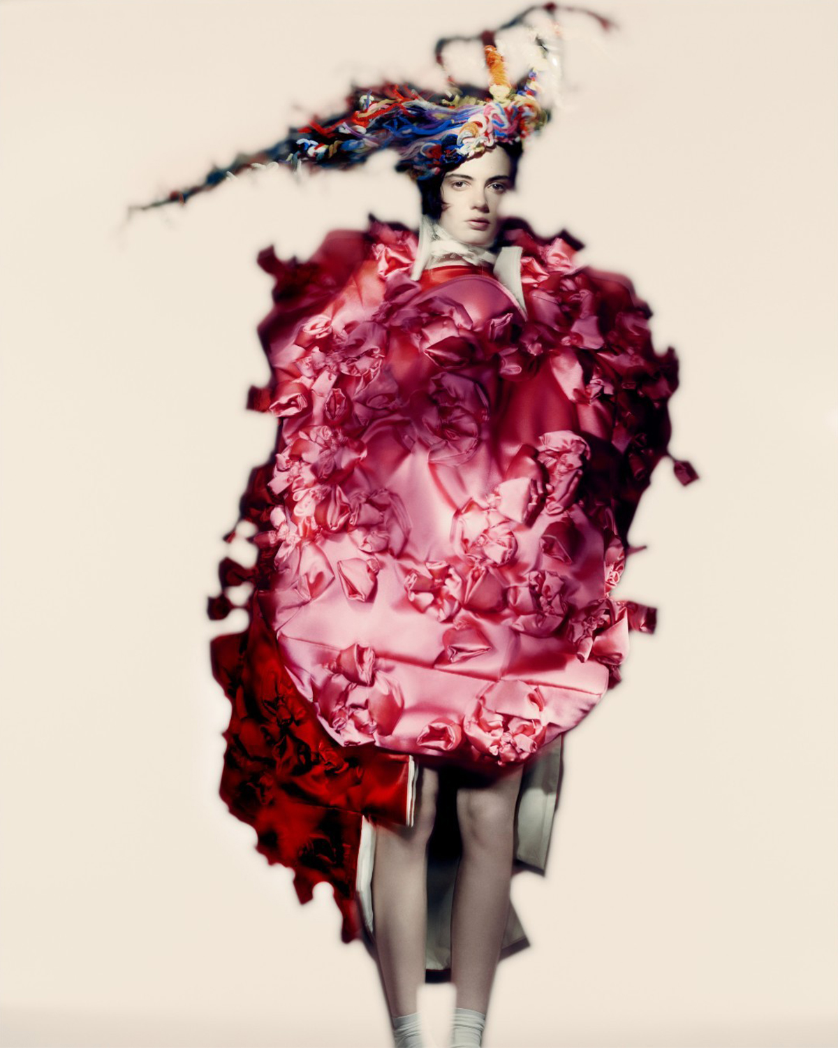 Sihana Shalaj, Comme des Garçons A/H 2023-2024, Paris, 2023 | Photography by Paolo Roversi