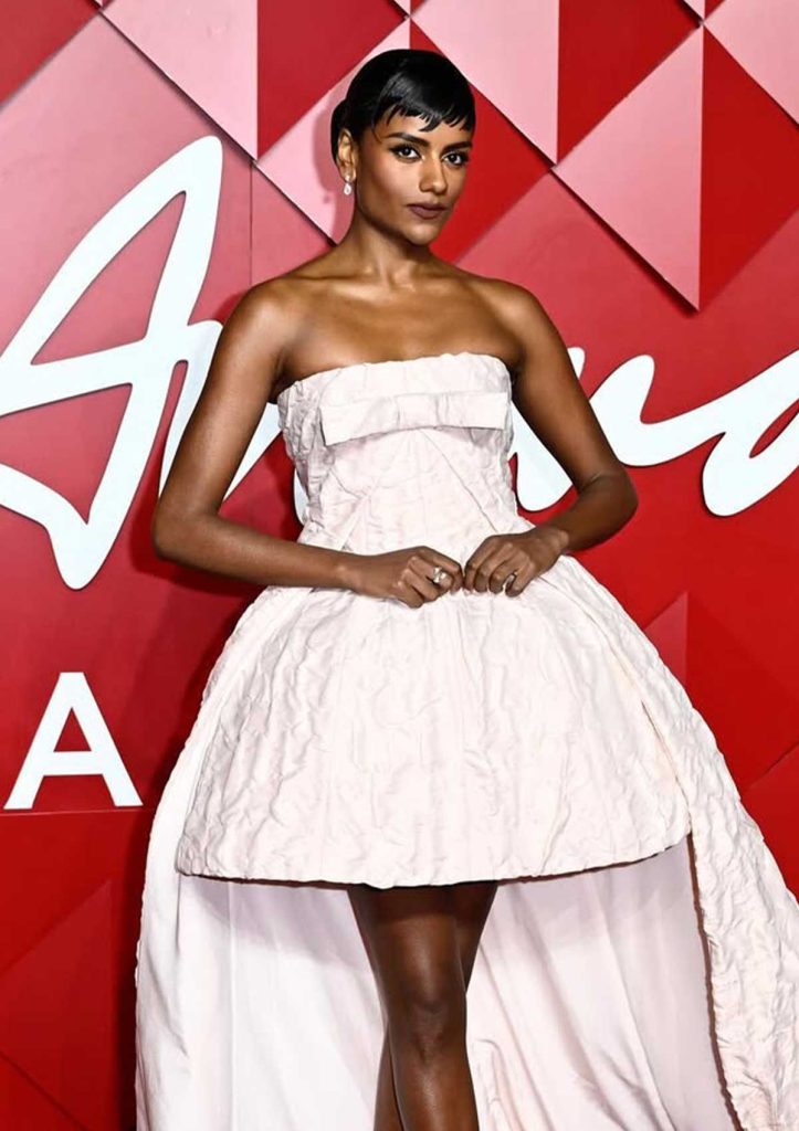 Simone Ashley at the 2024 Fashion Awards
