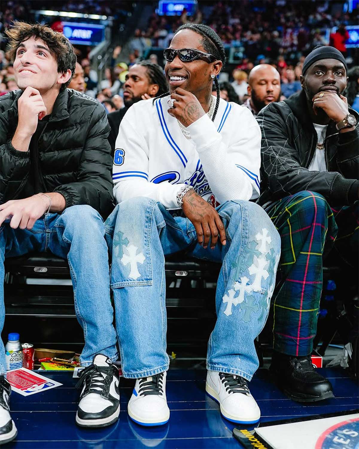 Travis Scott Previews Next Nike Collab Courtside