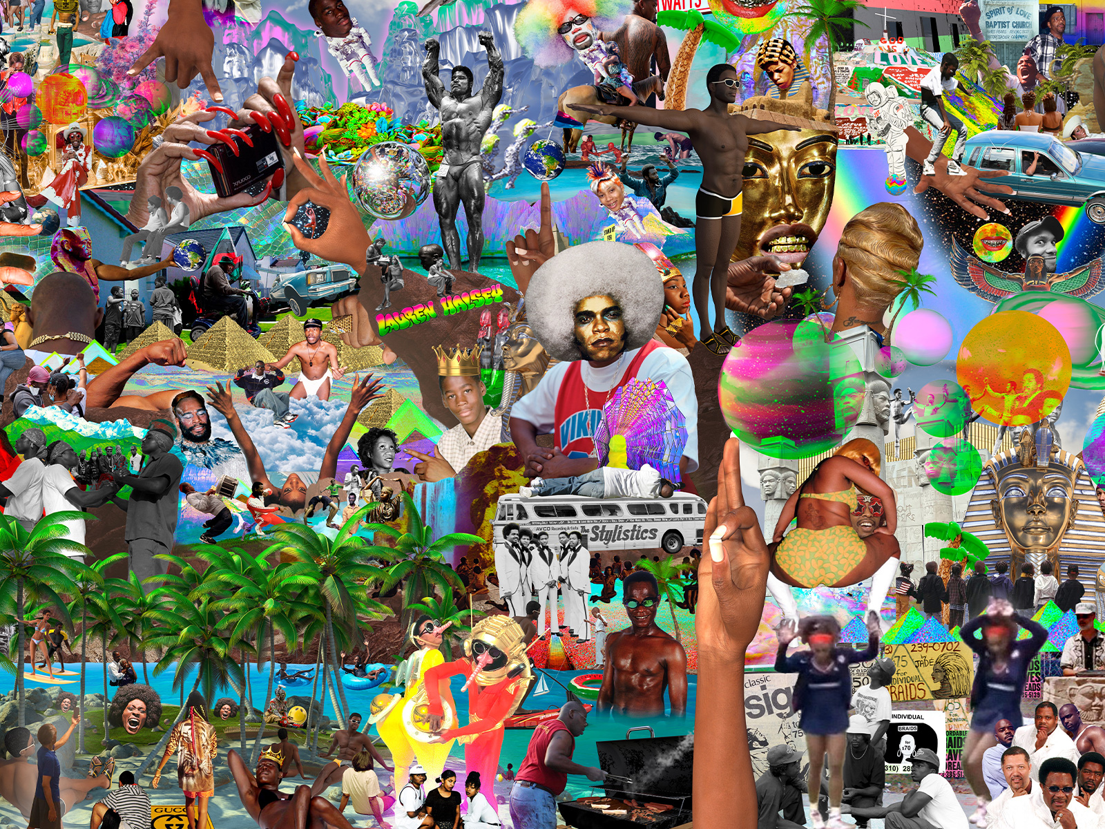Lauren Halsey Untitled, 2025. Given to Best Animated Short | Courtesy of Tribeca Festival