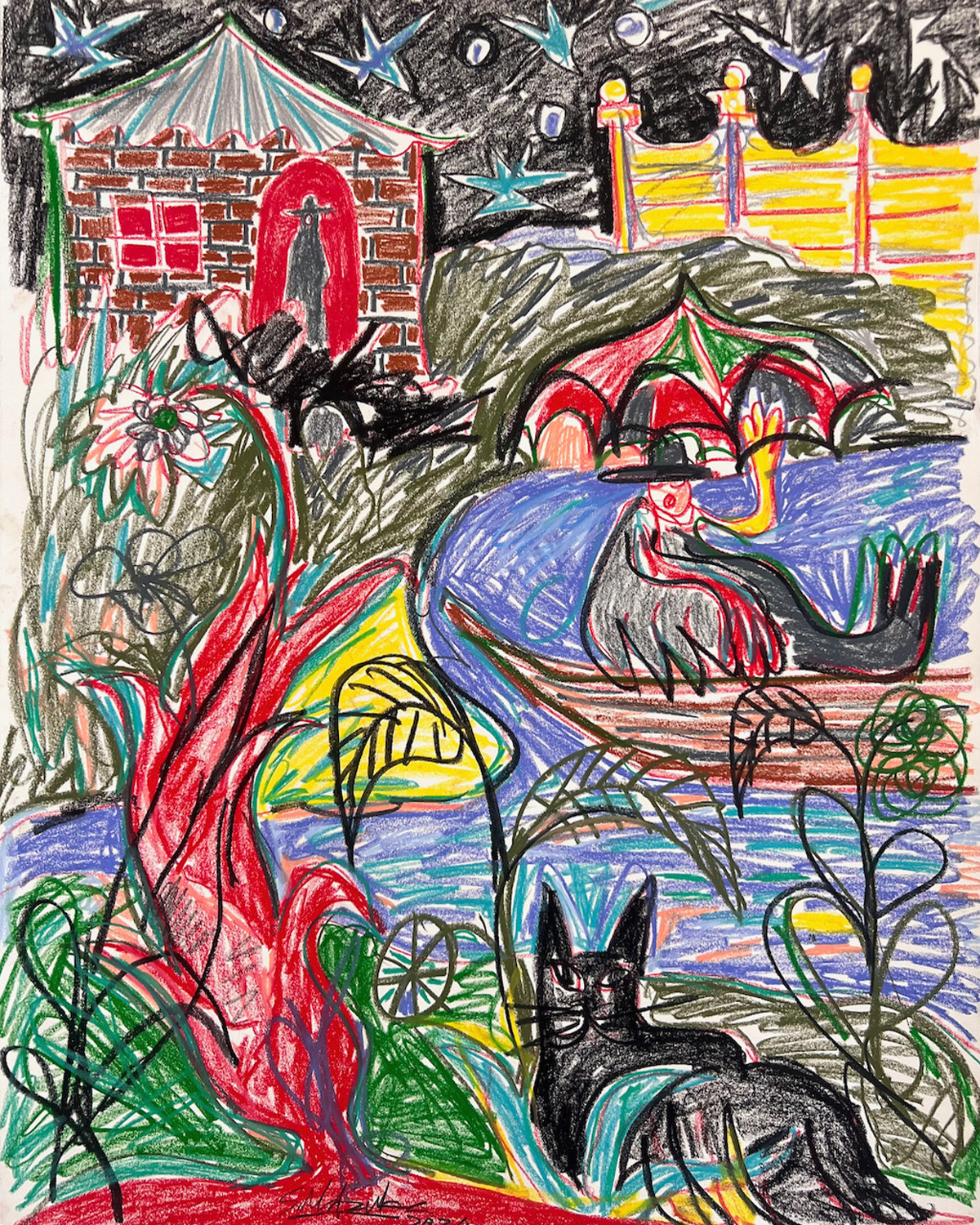 Simphiwe Ndzube, Untitled Study, 2024. Given to Best International Narrative Feature | Courtesy of Tribeca Festival