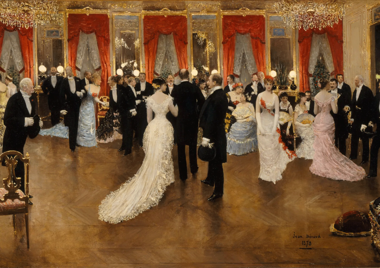 “Une soirée” By Jean Béraud, 1878. © Rmn Grand Palais (Musée D’orsay)/Hervé Lewandowski