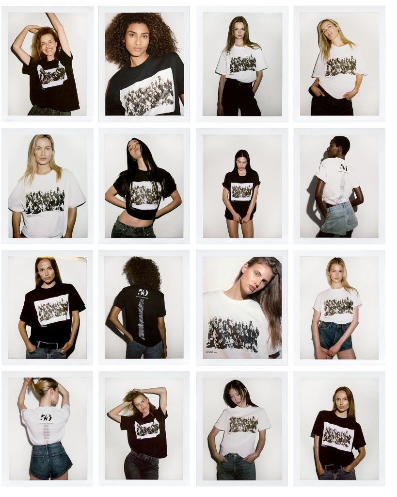 ZARA 50th anniversary campaign 2025