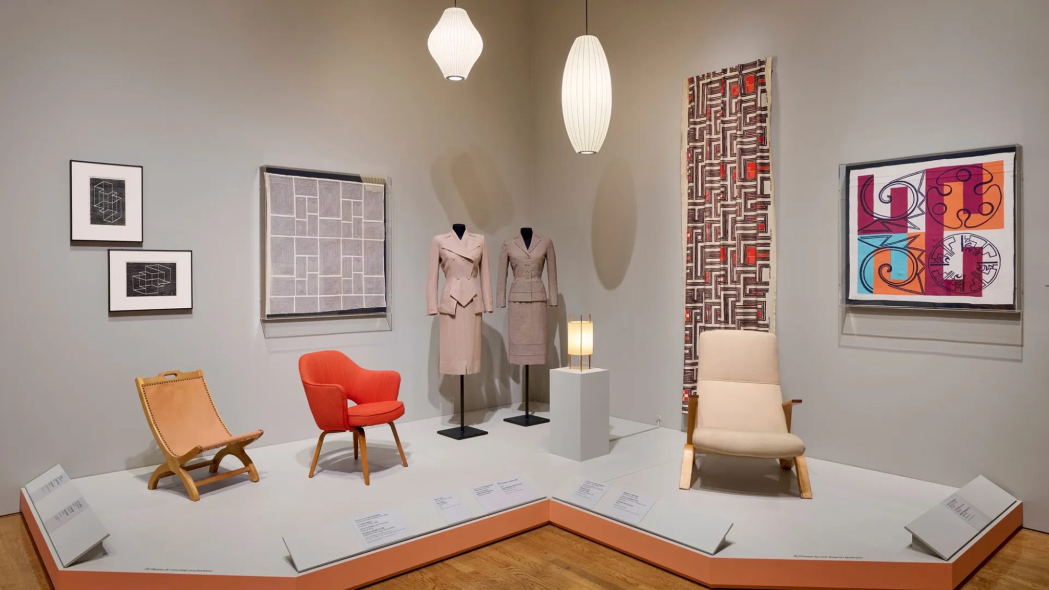 Exhibition view, ‘Boom: Art and Design in the 1940s’ at Philadelphia Museum of Art | Source: Philadelphia Museum of Art